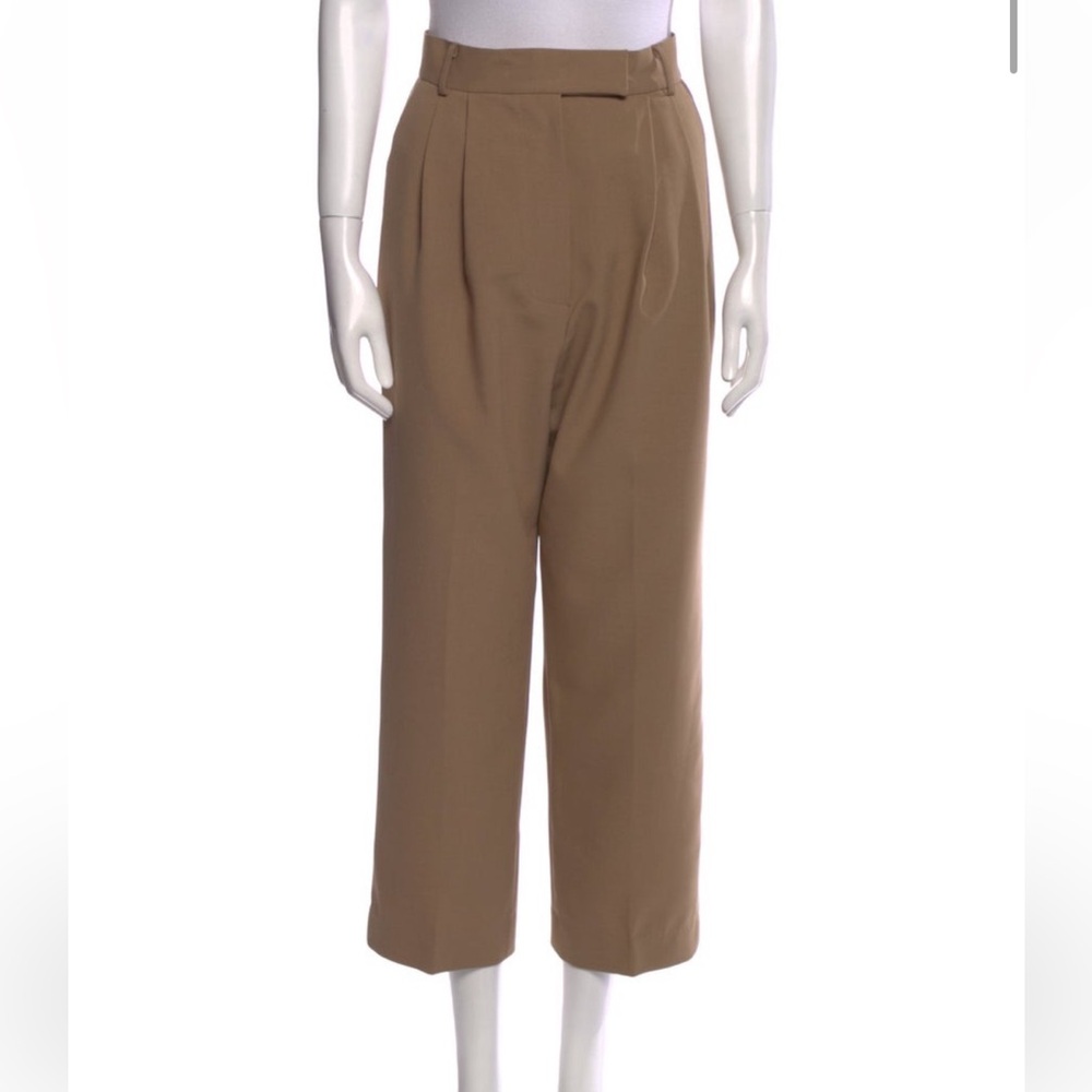 The Frankie Shop Camel Trousers